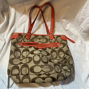 Coach shoulder bag used